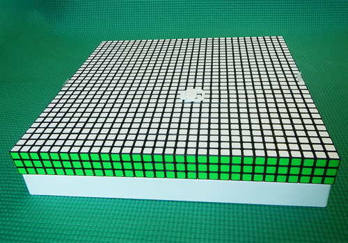 Produkt: Ganspuzzle Mosaic Cube 10x10 Tiled černá